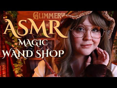 ASMR Magic Wand Shop 🪄 Soft-Spoken Fantasy ASMR Roleplay for Sleep & Relaxation