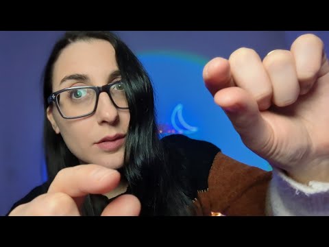 ASMR Plucking Pulling + Inaudible Whispering