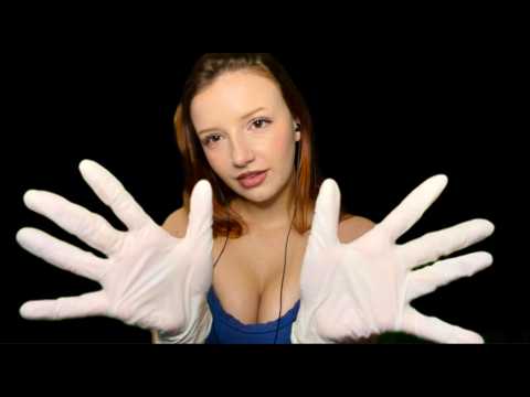 ASMR Latex Glove Face Touching & Triggers 🤍