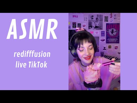 ASMR français | 🖤 Rediffusion Live (janvier) (chuchotement, no talking, etc)