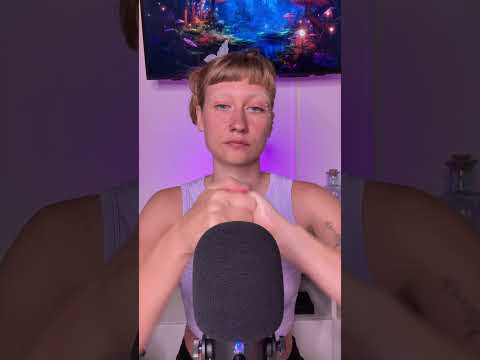 Relaxing ASMR sticky sounds of aloe gel applying on your face