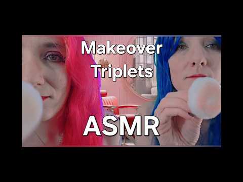 Makeover Triplets (ASMRRP)(Makeover/Haircut Same Time)