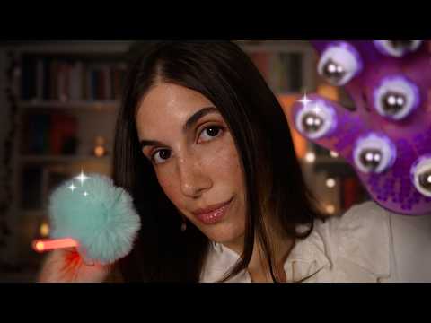 ASMR para DORMIR PROFUNDAMENTE 🤍 Mimos, Masajes y Triggers Visuales