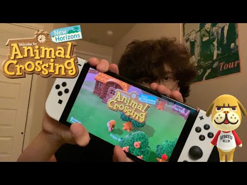 ASMR Best Friend Shows You His Animal Crossing Island | p.1