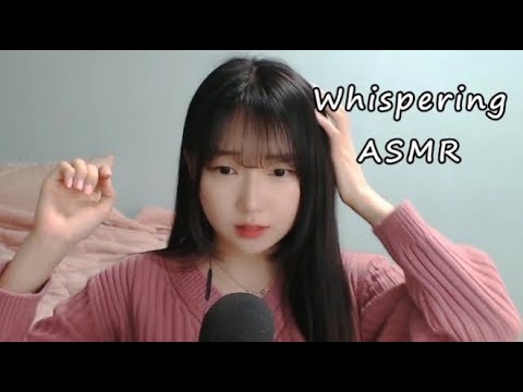 [한국어/korean ASMR]속닥속닥 속삭임 수다,잡담,좋아하는 영화,드라마,제가 듣는 노래추천ㅣwhispering Talkingㅣ위스퍼링