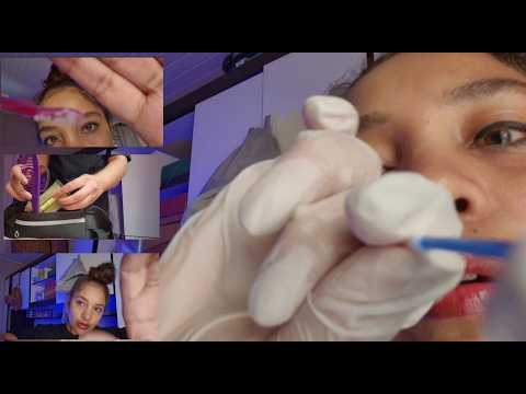 ASMR Serviço completo de barbearia (corte, lavagem, massagem na cabeça e pescoço, limpeza de ouvido)