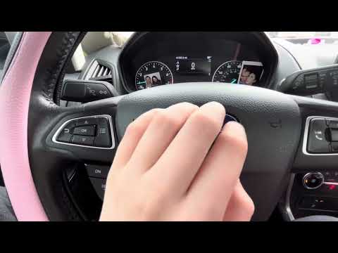 car ASMR: tapping & scratching (no talking)
