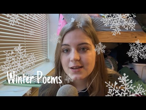 [ASMR] 40 Minutes Of Reading Poems To You - Very Relaxing