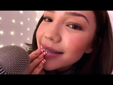 ASMR clicky teeth tapping and mouth sounds