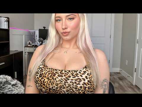 ASMR tracing your cute face (with hand movements)
