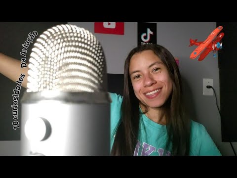 ASMR 10 CURIOSIDADES SOBRE AVIAÇÃO ✈️💺