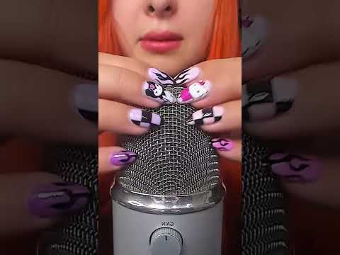 #asmr Mic Scratching with Cute Nails #asmrnotalking #asmrsleep #asmrmicscratching