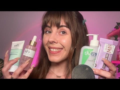 ASMR My Current Favorites (beauty, skincare, haircare, tv shows)