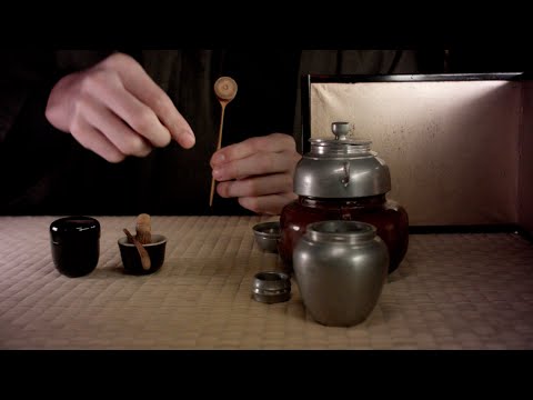 ASMR [ひとときの茶室] 小人目線  茶道