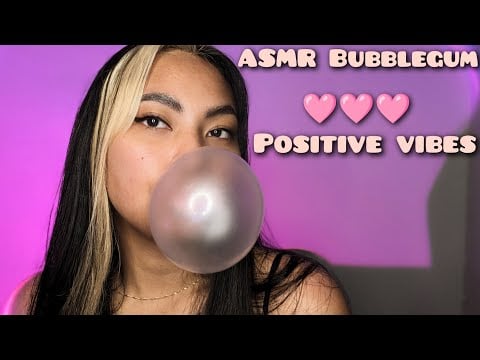 ASMR Gum Chewing + Chatting With You, Positive Affirmations