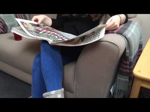 ASMR Newspaper Page Turning And Reading Intoxicating Sounds Sleep Help Relaxation