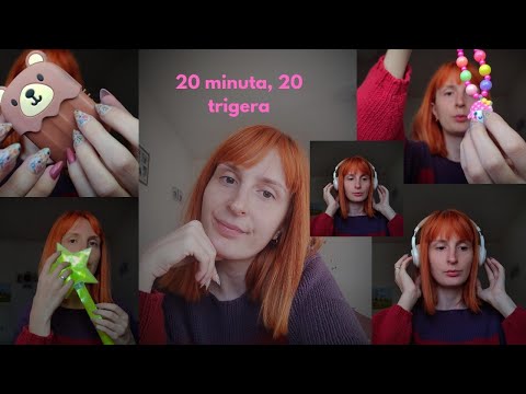 ASMR lofi sounds - 20 trigera u 20 minuta 💗💤
