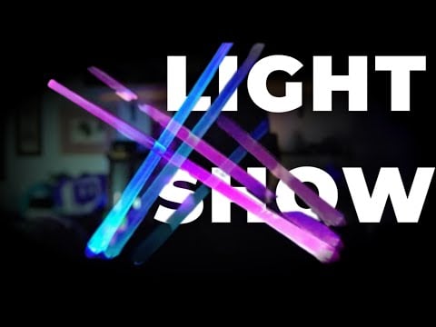 Light Show #ASMR Visuals in the Cave #Relaxing #SleepAid