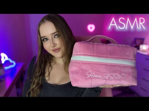 ASMR🎀Что в моей косметичке?💄Обзор и болталка для твоего расслабления ✨