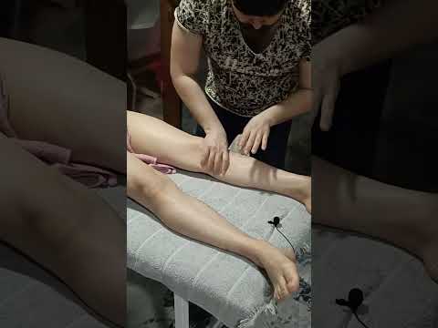 ASMR VERY RELAXING FRONT LEG ENERGY TURKISH MASSAGE #massage #satisfying #relaxing #asmr #shorts