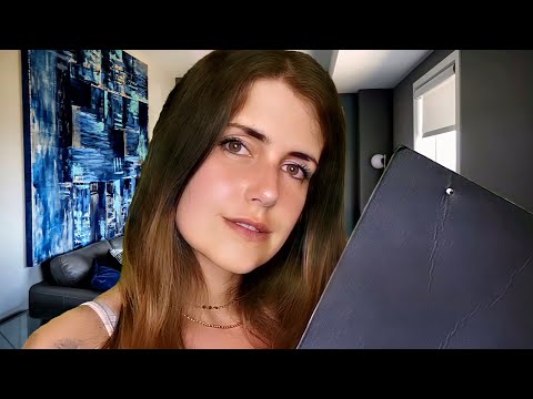 ASMR ROLEPLAY deutsch INTERVIEW | Ich stelle dir sehr persönliche Fragen 💬 writing, flüstern german