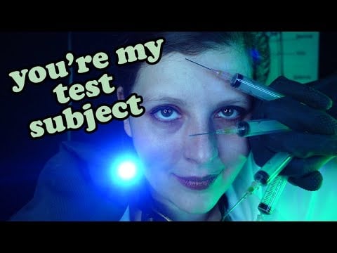 Test Subject for a Friendly (But Totally Evil) Scientist | ASMR Medical Kidnapping Roleplay
