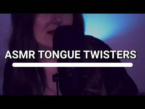 ASMR Tongue Twisters 😝