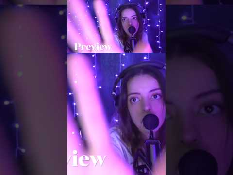 ASMR Inaudible Whispering 🤫✨ Fast & Slow clicky Whispers for Instant Tingles #Shorts