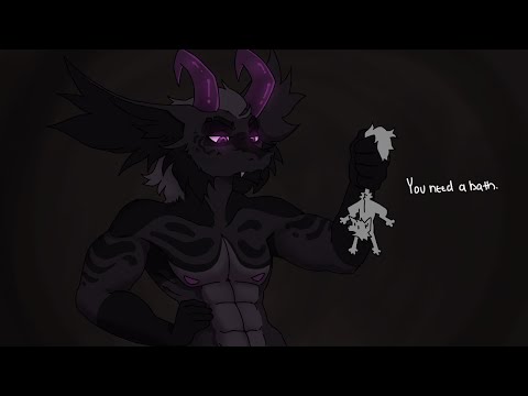 Furry Asmr| Dragon Cleans You After You Sneak Into In His Cave (licking, mouth sounds, growling)