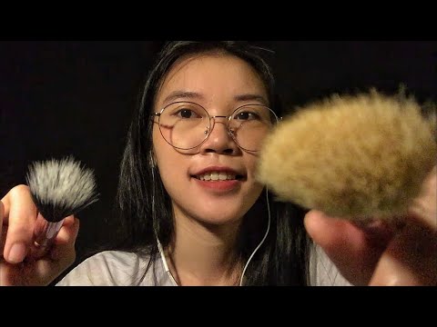 ASMR Brushing Your Face