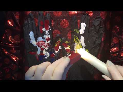 Latex Gloves🍵  HOT WAX👋 Latex Layering💋 Whisper [[ASMR]]