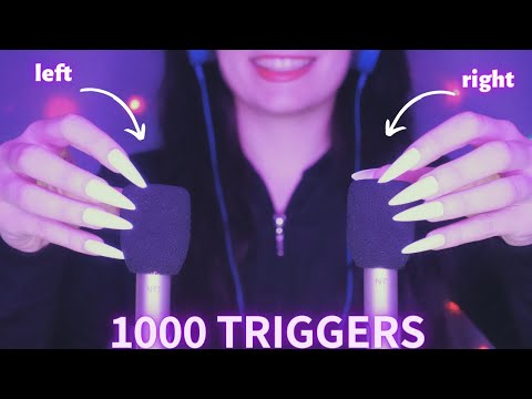 Asmr Sleep Triggers - Mic Scratching | Tapping | Brushing | Massage etc -Asmr No Talking for Sleep