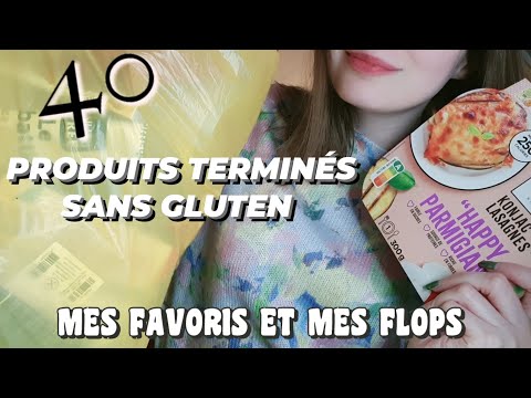 Produits terminés de courses SANS GLUTEN #asmr