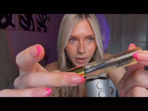 ASMR Are These My Best ASMR Triggers? (Oil bubbles, Lash Curler, Sticky Tapping, Counting Freckles)