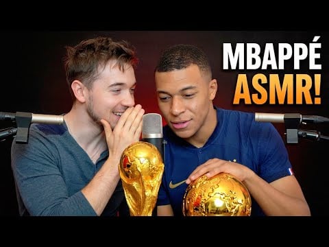 #ASMR : JE TE PRÉSENTE LE TROPHÉE DE MBAPPÉ