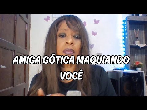 AMIGA GÓTICA TE MAQUIANDO NO BANHEIRO DA ESCOLA #asmrroleplay  #asmrmakeup