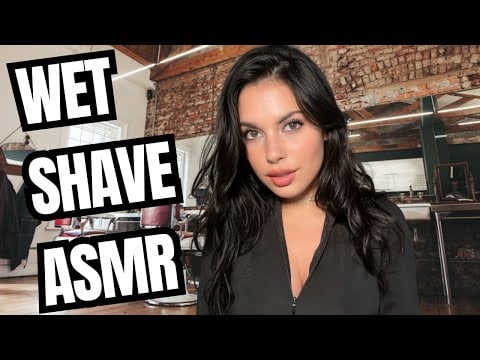 Instant Kribbeln! 😴 ASMR Wet Shave Roleplay: Nur Straight Razor & Lathering Sounds (No Clippers)