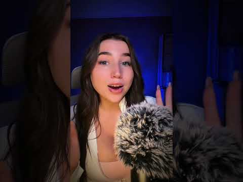 ASMR but the filter decides.. 🤨 #asmr #tingles #kisses #visualtingle #asmrsounds