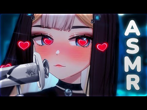 【ASMR】So many sweet kisses~ ♡ Deep Ear Lickies, Tongue Nuzzles, & Sleepy Noises~ (No Talking)🤍