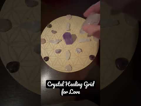 Crystal Healing Grid for Love
