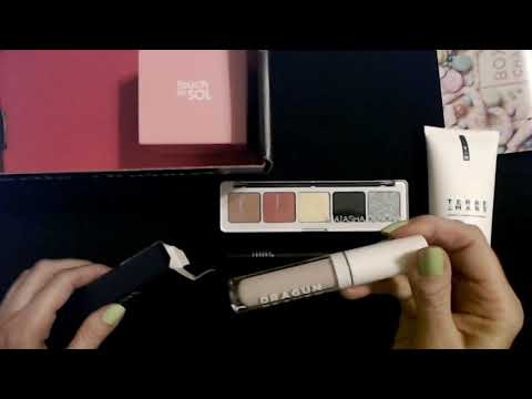 ASMR | Boxycharm Show & Tell - April 2021 (Soft Spoken)