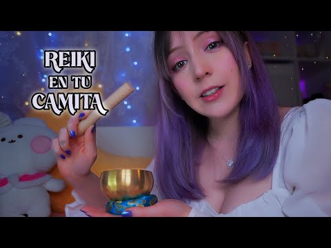 ⭐ASMR REIKI en tu camita ✨ Limpia el año y empieza de cero | ASMR relajante para dormir