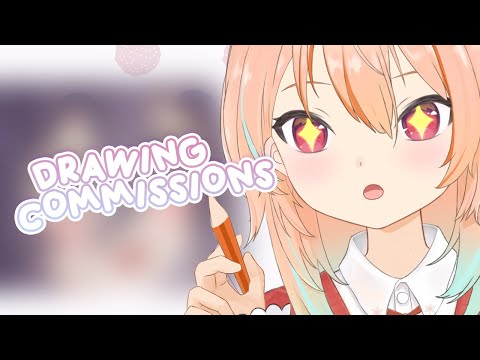 【DRAWING】Finishing art commissions and fanart!