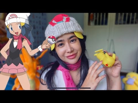 ASMR Introducing my Pokémon team