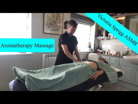 ASMR WHOLE 1hr 43m Aromatherapy Massage & Facial with Victoria and Katie (Soft Spoken. Gentle Music)