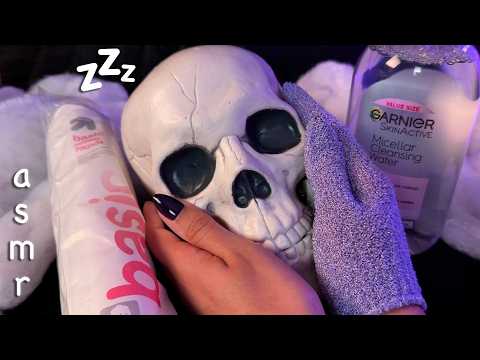 [1 HOUR] ASMR | Doing Your Skull Skincare *intense whispers* (massage, bedtime story, & more)