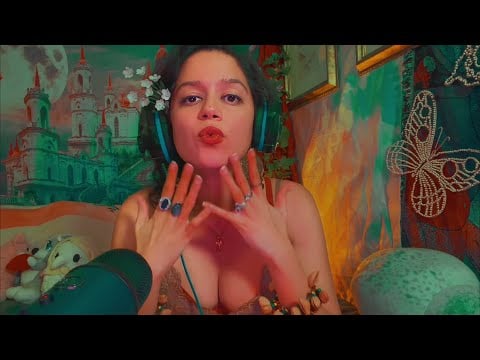ASMR~ Unintelligible Face Massage with Foreign Masseuse