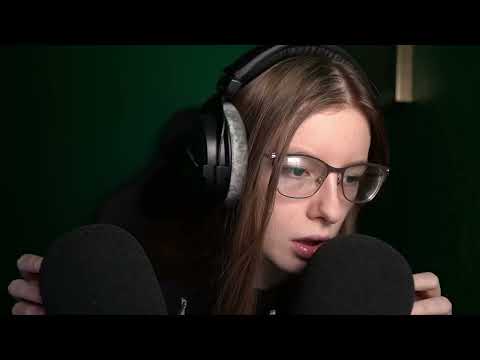 Trying ASMR In A Green Room Wow