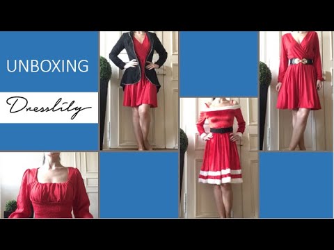 {ASMR} Unboxing accessoires et vêtements DRESSLILY