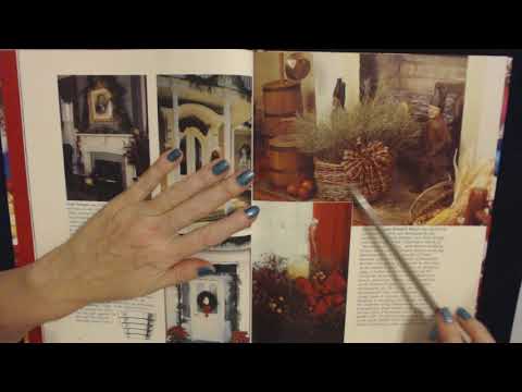 ASMR ~ Whispered Reading of 1984 Christmas Book (w/Pointer)